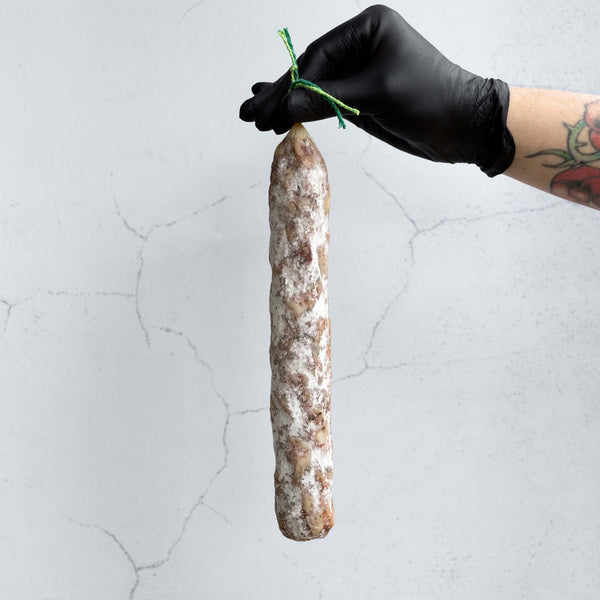 Premium Saucisson sec Basil and olives