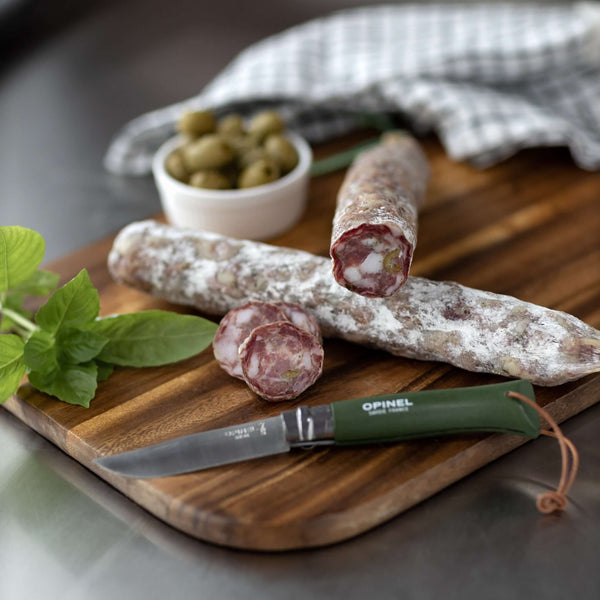 Premium Saucisson sec with Greek Olives made by artisans
