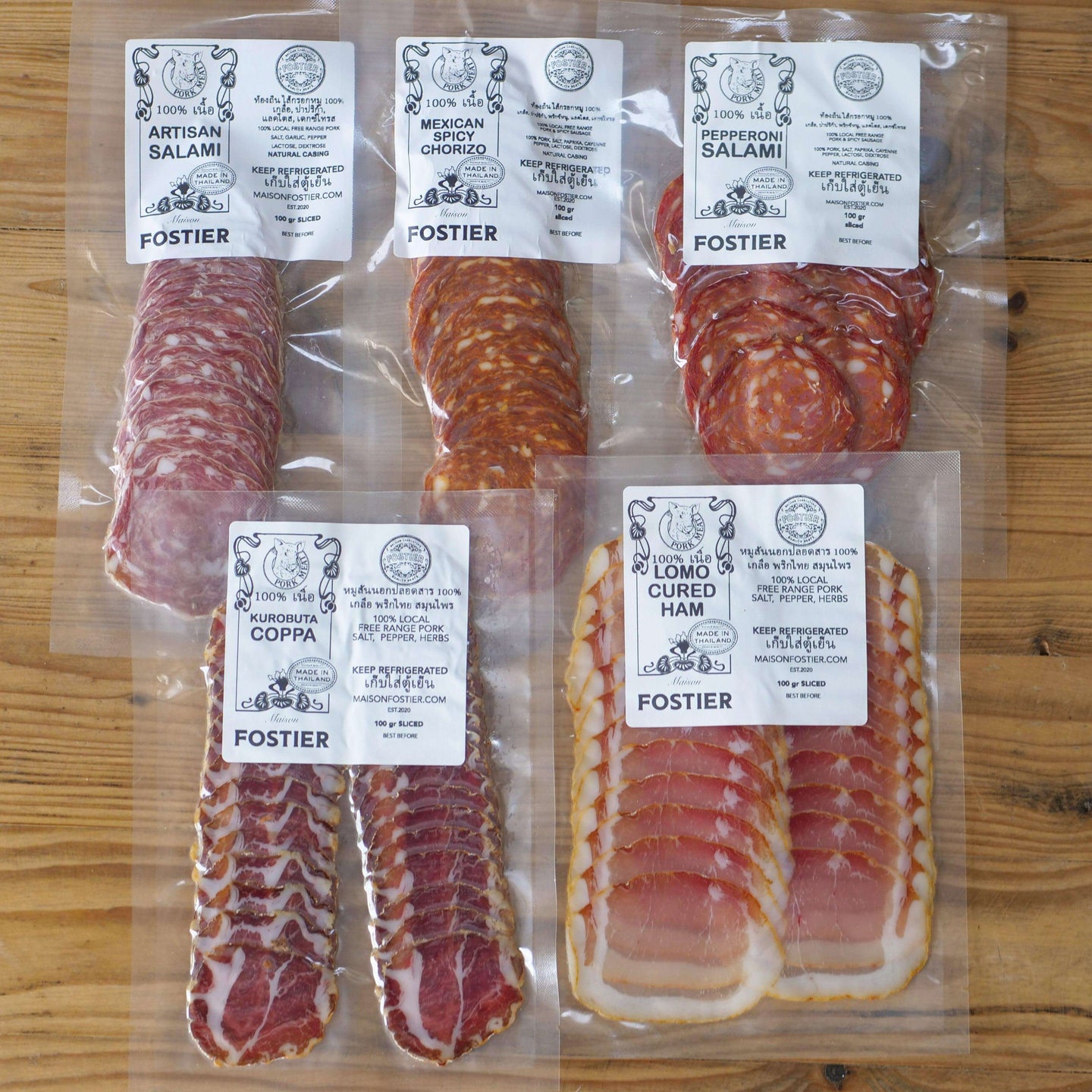500g Charcuterie Pack - Maison Fostier - Grocery